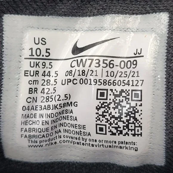 Nike Air Zoom Pegasus 38 Men's Running Shoes Blue White CW7356-009 US Size 10.5 - Picture 8 of 8